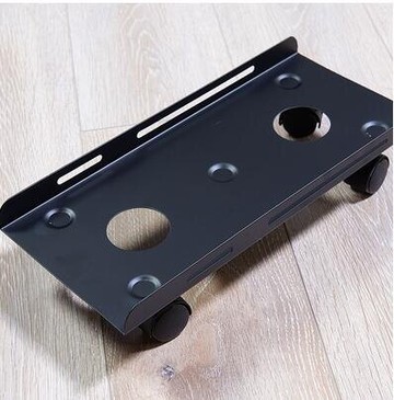 電腦主機托架臺式主機箱架帶滑輪主機架金屬散熱電腦機箱托架 NMS【摩可美家】