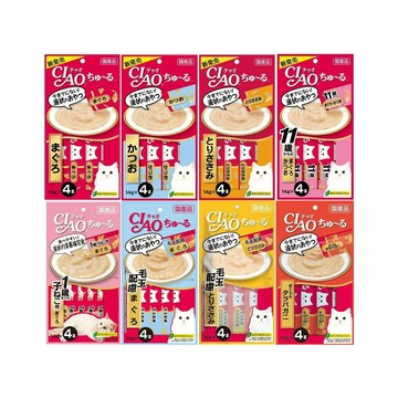 CIAO 日本CIAO 啾嚕肉泥系列14g*4入x12包組
