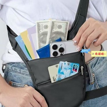 厚款貼身防盜斜挎小包 出國旅行證件卡包錢包 新款男女款