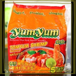 YUMYUM ヤムヤム トムヤムシュリンプ 5個セット  タイのインスタント麺（即席麺）