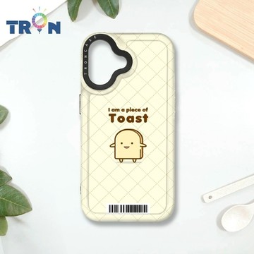 TRON IPHONE 16 吐司麵包君心情系列 防摔 MAGSAFE 磁吸 太空載具殼 透黑 手機殼