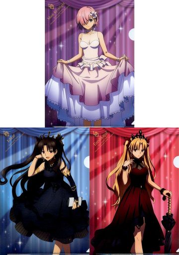 集合(3人/聚會)A4透明文件夾3張SETFate/Grand Order-絕對魔獸戰線巴比洛尼亞-×LAWSON