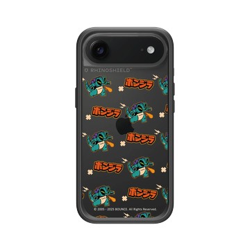 iPhone Air Mod NX -邊框背蓋組合 (相機按鈕) 黑 - BOUNCE - 棒棒獸