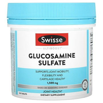 Swisse, Ultiboost，硫酸葡萄糖胺，1500毫克，180片