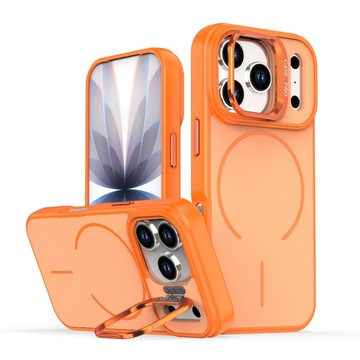 硅膠撞色磁吸手機保護套 鏡頭支架 適用蘋果17pro手機殼 iPhone Air 16 15 14 13 Pro max