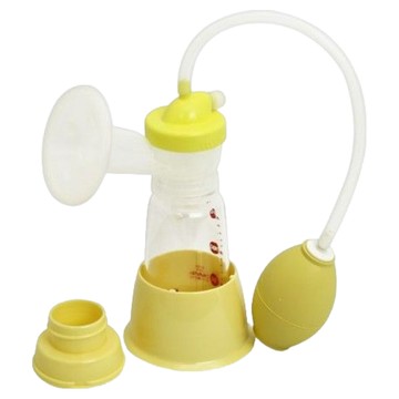 ChuChu 啾啾 手動吸乳器 日本製  黃色  1入