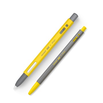 Elago Apple Pencil 2代&Pro MONAMI 153套組(筆套+原子筆)-經典黃