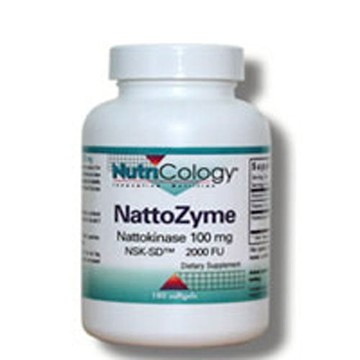 Nattozyme 180 Softgels by Nutricology/ Allergy Research Group