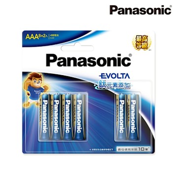 Panasonic Evolta 鈦元素電池4號10入組