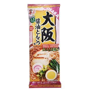 [家速配]ITSUKI大阪醬油豚骨風味拉麵