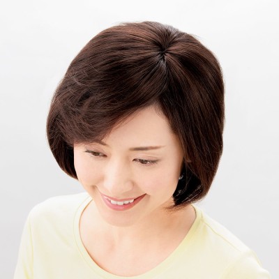 ミニつむじヘアピース （ワイド） クリイロ 通販 LINEポイント最大1.0