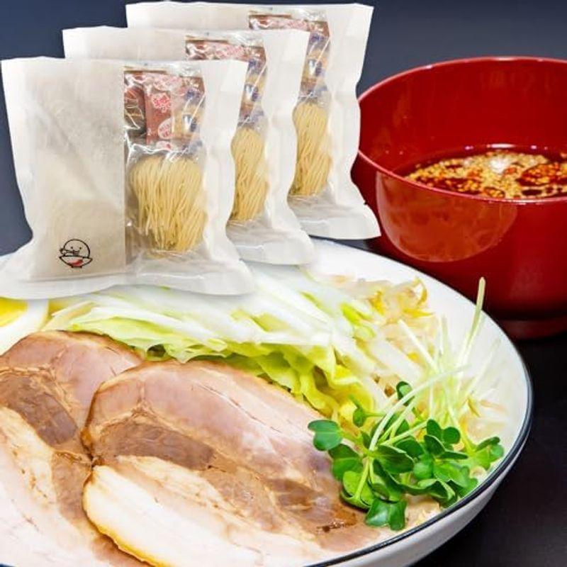 広島つけ麺 辛旨 ２食入 ３袋セット コシが強く歯触りの良い生麺 （袋タイプ） ご当地ラーメン マルバヤシ