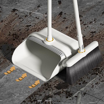 【全館免運】掃把 畚箕 掃把簸箕組合 折疊掃把 家用 愛格掃把套裝家用防風掃帚笤帚軟毛折疊掃地掃頭發神器魔術掃把