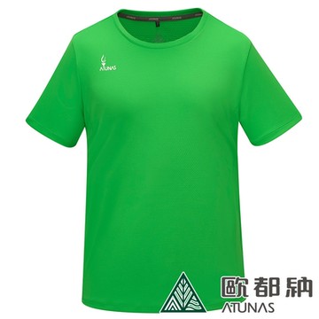 【ATUNAS 歐都納】中性款ALL WIN快乾抗菌短袖T恤A6TS2416N綠/戶外休閒/MIT台灣製