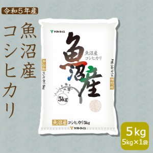 お米 米 魚沼産 コシヒカリ 5kg 米 精白米 令和5年産 北海道・沖縄は送料900円