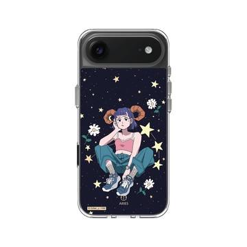 iPhone Air Clear Case（相機按鈕） 透明 - 子凡 Zzifan_z - 牡羊座女孩