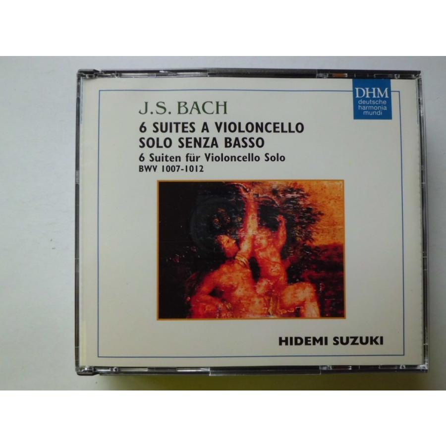 Bach   Suites a Violoncello Solo Senza Basso   Hidemi Suzuki CDs    CD