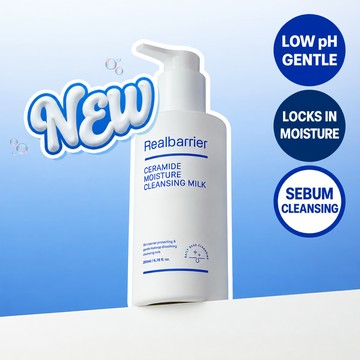 Real Barrier Ceramide Moisture Cleansing Milk 200ml