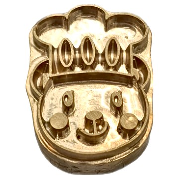 Betty's 焙蒂絲 烙印模  小熊廚師  1個