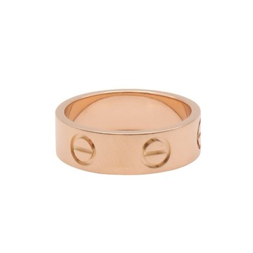 Cartier 卡地亞 Love 戒指 18K玫瑰金 49 二手精品 【二手名牌BRAND OFF】