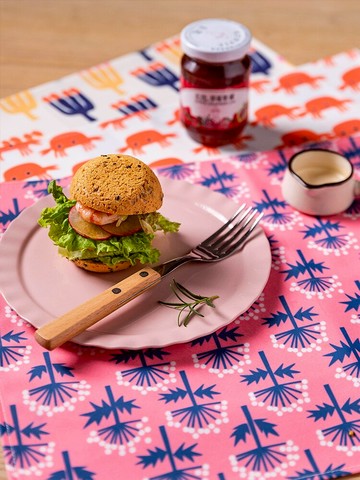 摩登主婦原創花花心思餐墊餐桌墊防水防油家用西餐墊碗盤墊隔熱墊