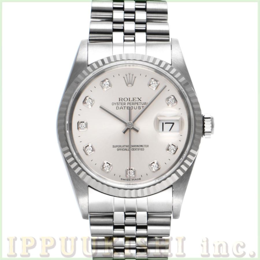 ロレックス ROLEX 16234G L番(1990年頃製造) シルバー /ダイヤモンド メンズ 腕時計