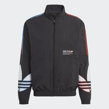 S.G ADIDAS ORIGINALS ADICOLOR 黑 外套 立領 輕量 休閒 運動 男款 GN3582