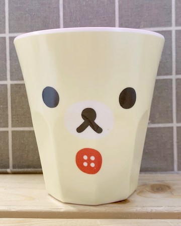 【震撼精品百貨】Rilakkuma San-X 拉拉熊懶懶熊~拉拉熊美耐皿杯子-妹妹#61117