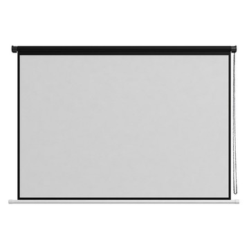 廠家直銷手拉卷簾投影儀幕布60-150寸16:9/4:3家用辦公手動高清幕[DD230109]