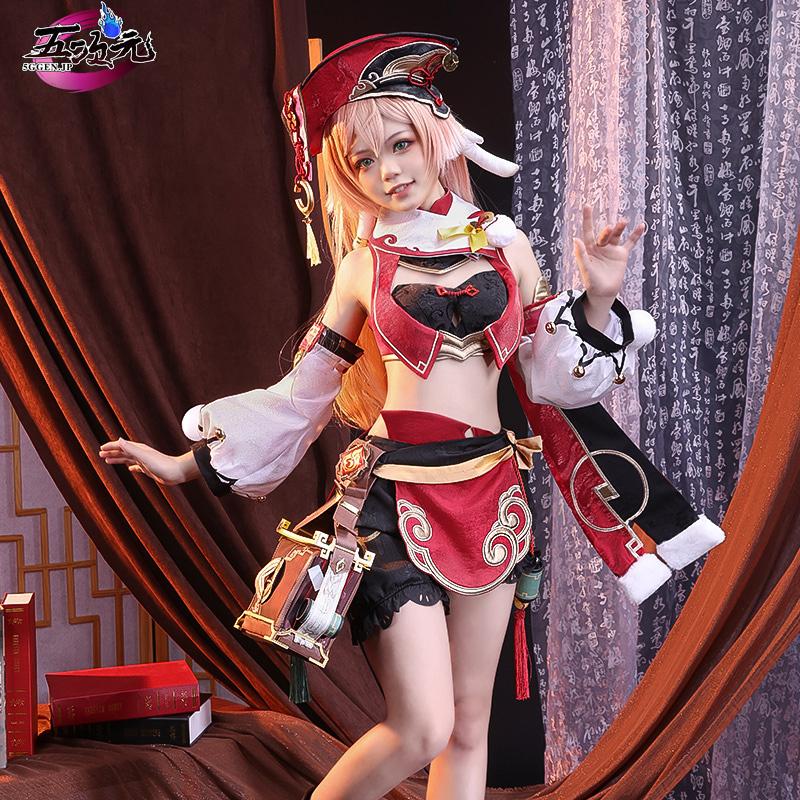 原神 げんしん genshin 風 Yae Miko ウィッグ 靴 衣装 cosplay