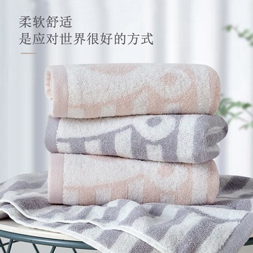 兒童洗臉毛巾純棉家用吸水速干不掉毛洗澡長浴巾男女裹巾可愛小熊