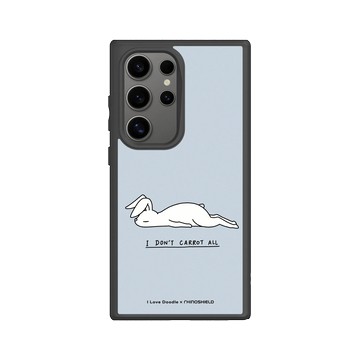Galaxy S24 Ultra SolidSuit 黑 - ilovedoodle (Lim Heng Swee) - Rabbit Don't Care 兔子