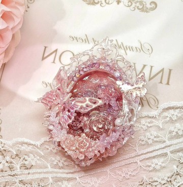 芬璃希夢系列 手工滴膠流沙吊飾