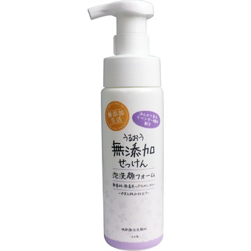 Max Uruou additive-free soap bubble cleansing foam lavender body 200mL
