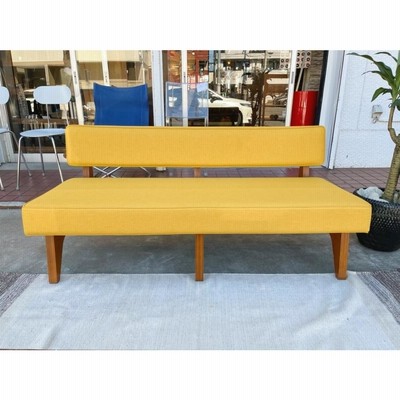 IDEE/イデー SOLID BENCH/ソリッドベンチ ソファ 2人掛け イエロー系 ファブリック アッシュ材 ナチュラル モダン 北欧インテリア  | LINEブランドカタログ