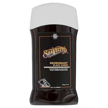 SUAVECITO 骷髏頭 Deodorant 古龍水體香膏 黑琥珀 85g  1個
