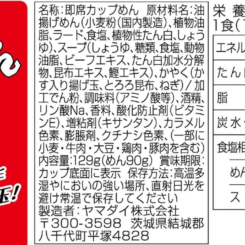 ヤマダイ食品株式会社 ニュータッチ 大盛大阪かすうどん