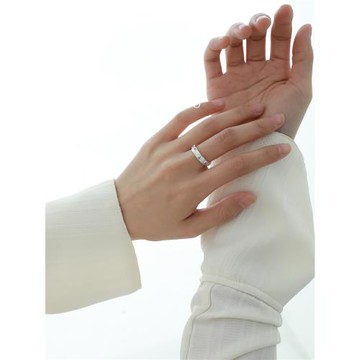 逆渡（末世星光）原創S925純銀不規則INS小眾設計師風格戒指女