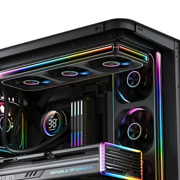 360一體式360水冷散熱器ARGB神光同步臺式電腦溫度顯示