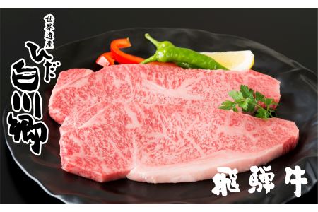 飛騨牛 牛肉 ステーキ 2種食べ比べ 計600gサーロインハーフステーキ ももひと口ステーキ A4等級以上バーベキュー BBQ のし対応 お祝い ギフト 30000円 3万円 [S464]