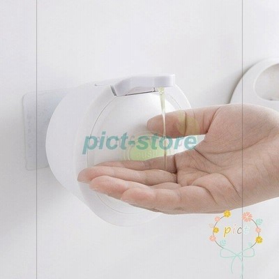 壁掛け 液体ディスペンサー 手動 石鹸 シャンプー ディスペンサー ボディソープ ハンドソープ 浴室 キッチン 風呂 2個セット