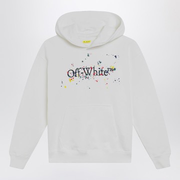 White Big Bookish Splat Logo sweatshirt