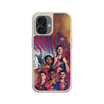 iPhone 17 SolidX 貝殼灰 - FC Barcelona - Team 1 Signature Edition