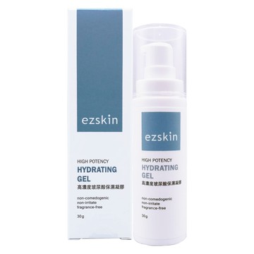 【ezskin】高濃度玻尿酸保濕凝膠(30g/瓶)*2瓶
