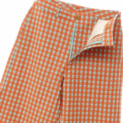 中古】ビームスボーイ BEAMS BOY チェック カジュアルスラックス