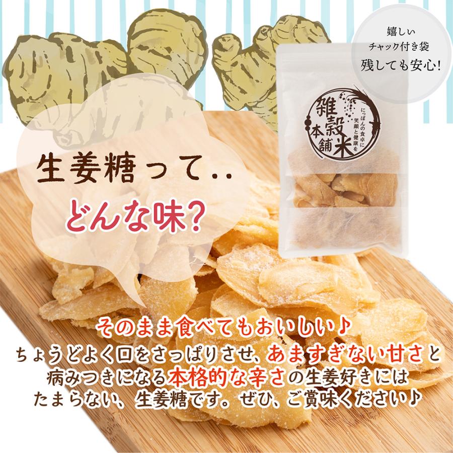 ドライフルーツ 高知県産 生姜糖 500g 送料無料 国産 しょうが ショウガ 生姜 お試し