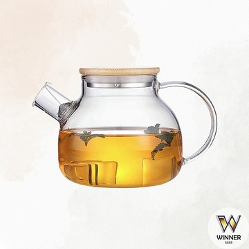 玻璃耐熱壺【Winner】耐熱壺 玻璃壺 花茶壺 玻璃茶壺 可微波茶壺 耐熱花茶 涼水壺 玻璃水壺 泡茶壺 玻璃泡茶壺