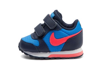 TD NIKE MD RUNNER 2 BLACK BLUE RED