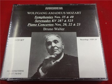 Mozart Symphonies Nos.35,40 Walter 3CD ou  玉4111