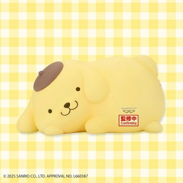 【BANPRESTO】三麗鷗 布丁狗 SOFVIMATES軟膠公仔-放鬆ver.【墊腳石】Sanrio 模型 擺飾